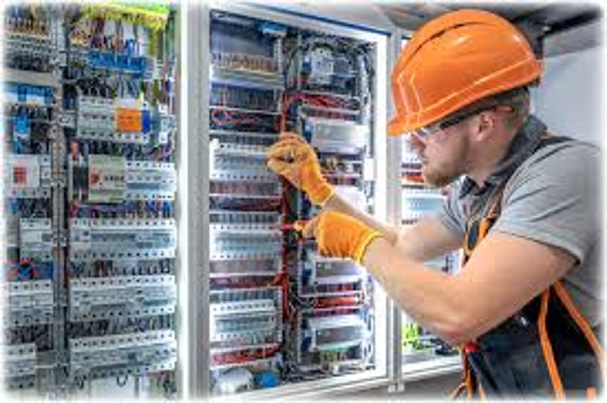 Electrician work image