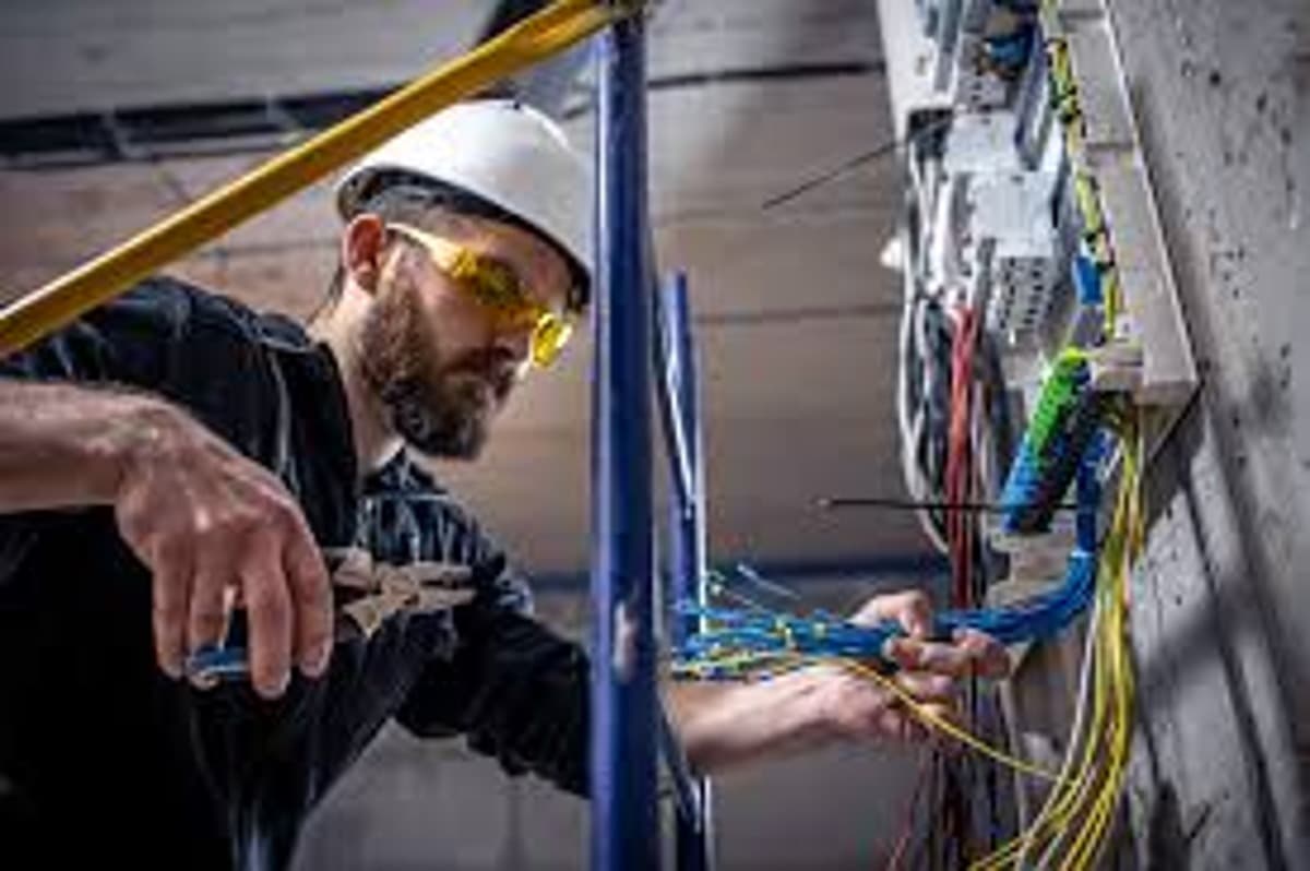 Electrician work image