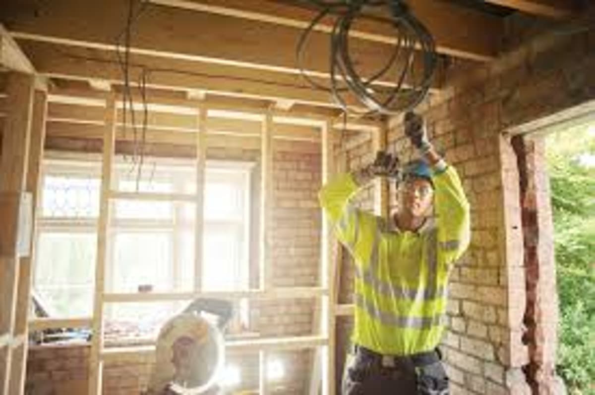 Electrician work image